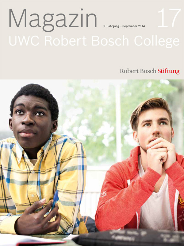 Bosch Publication The Magazine "UWC Robert Bosch College" (17/2013)