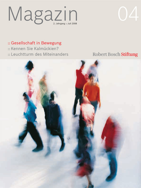 Bosch Publication The Magazine "Gesellschaft in Bewegung" (No. 4, 2008)