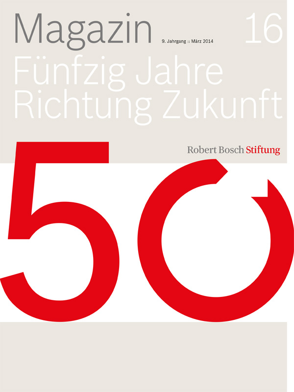 Bosch Publication The Magazine "Fünfzig Jahre Richtung Zukunft"