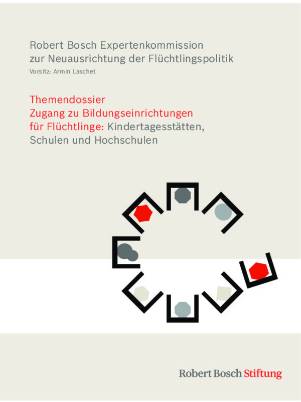 Bosch Publication Themendossier Zugang zu Bildungseinrichtungen für Flüchtlinge