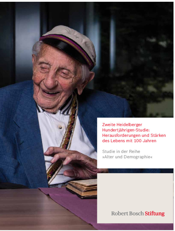 Bosch Publication Zweite Heidelberger Hundertjährigen-Studie