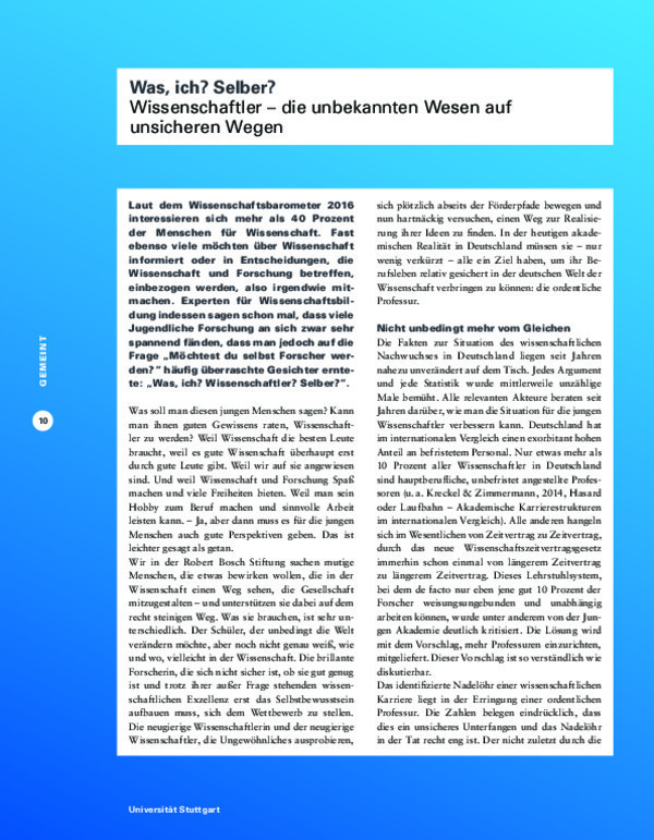 Bosch Publication Was, ich? Selber?