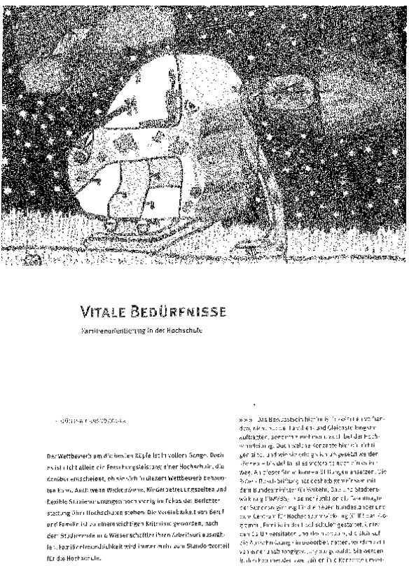 Bosch Publication Vitale Bedürfnisse - Familienorientierung in der Hochschule