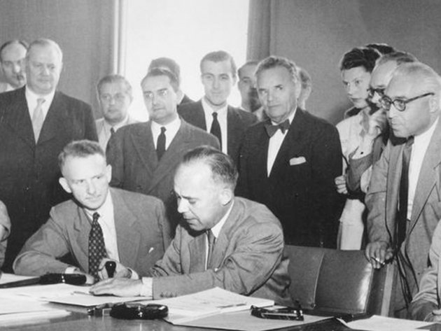The Geneva Refugee Convention was adopted in Geneva on July 28, 1951.
