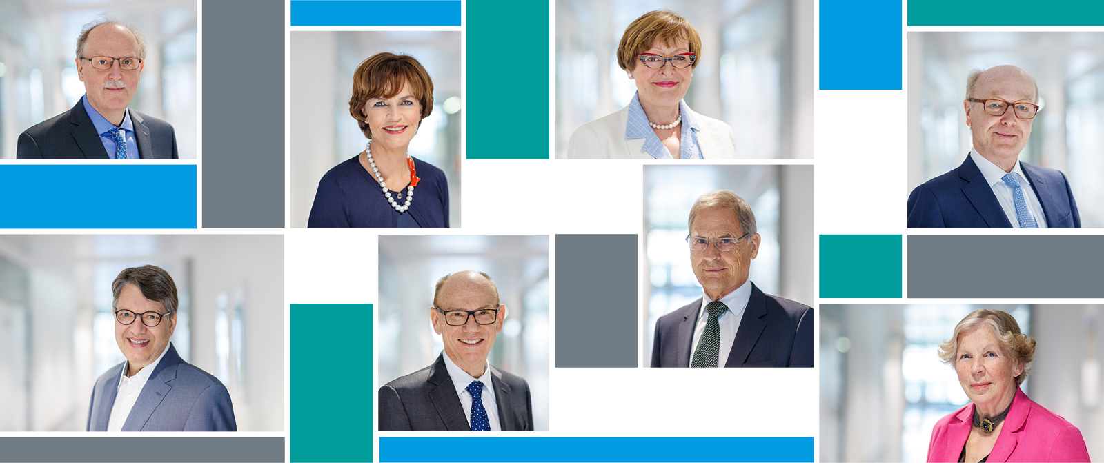 Porträts der Kuratoren der Robert Bosch Stiftung