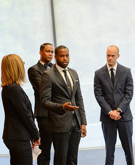 Fellows der Stiftung im Gespräch