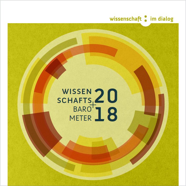 Cover Wissenschaftsbarometer 2018