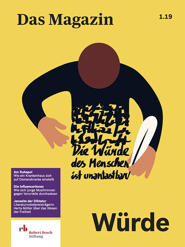 Cover des Magazins &quot;Würde&quot;