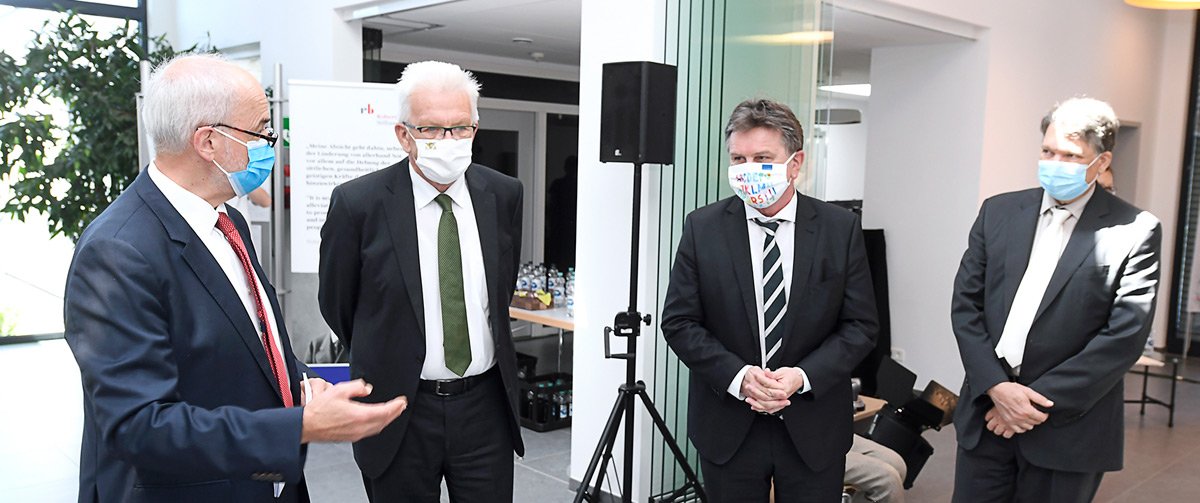 Kretschmann im PORT-Gesundheitszentrum