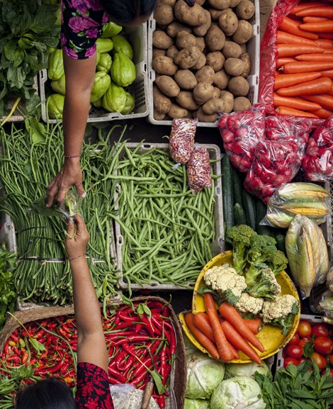 Verschiedene Gemüsesorten