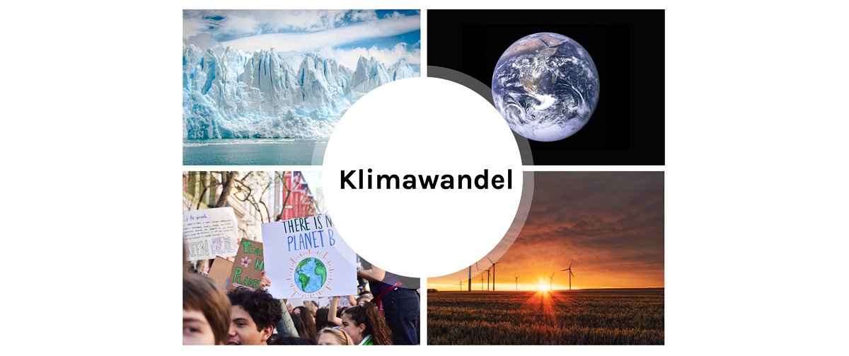 Bildcollage zum Thema Klimawandel