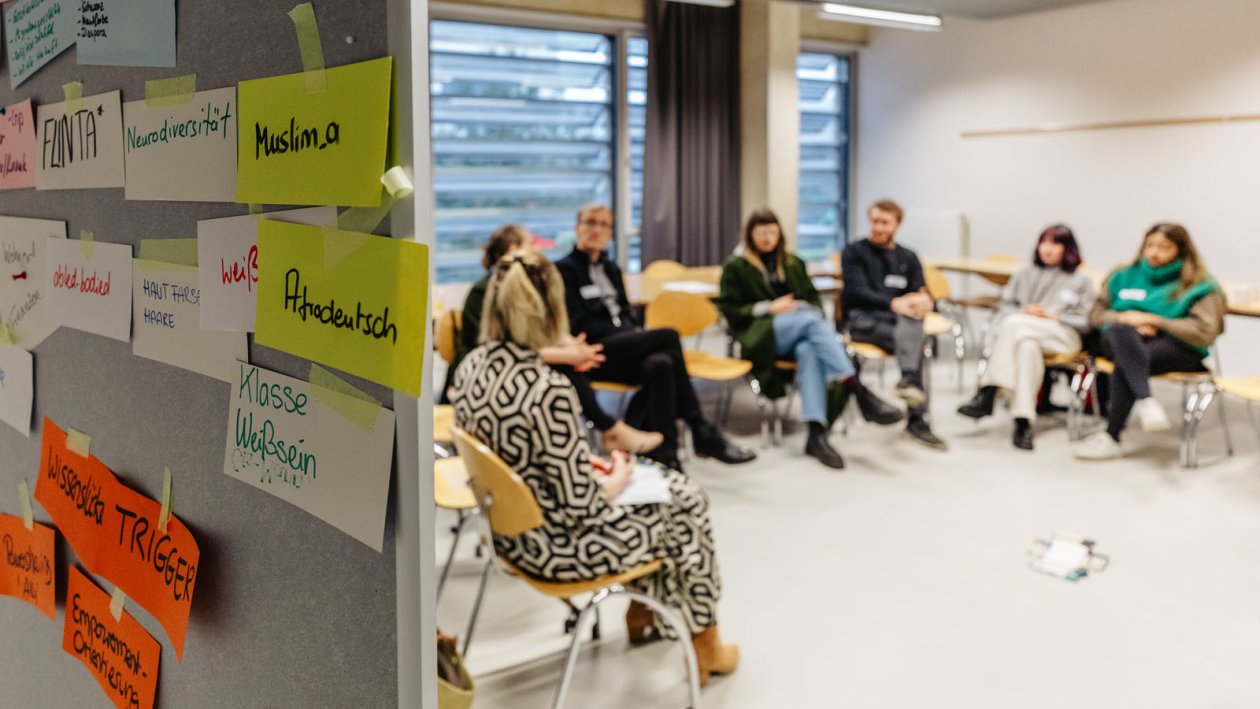 View into a seminar room