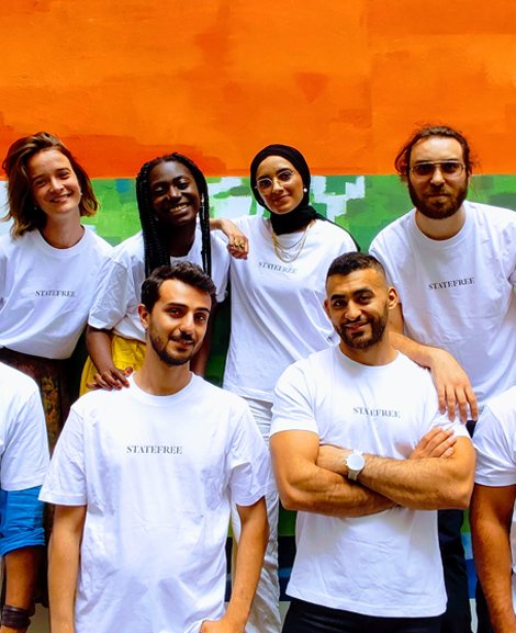 Teilnehmende des Statefree Community Labs