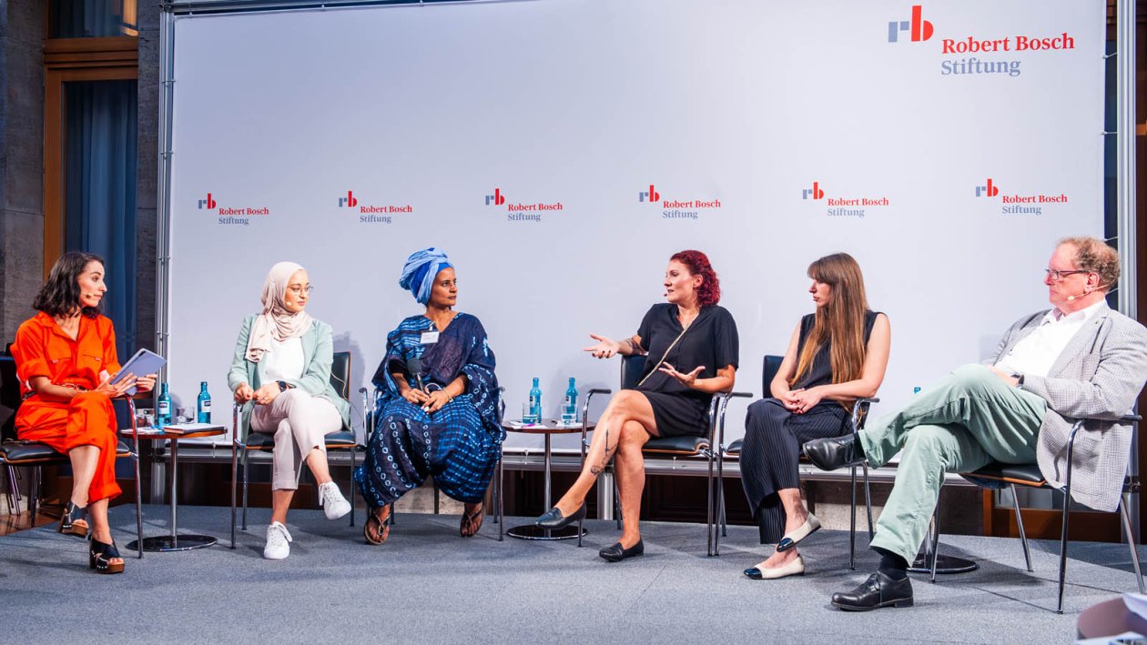 Podiumsgäste in der Robert Bosch Stiftung Berlin