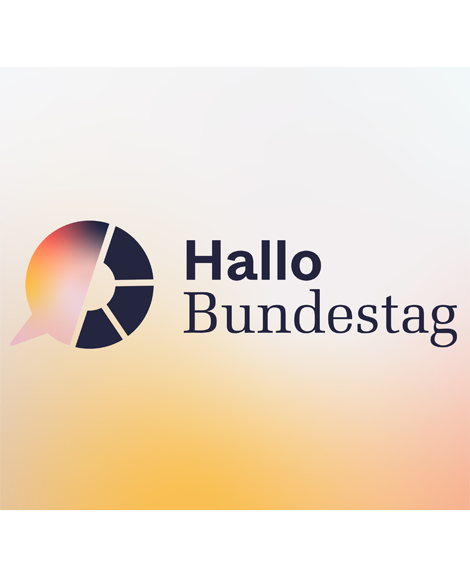 Logo Hallo Bundestag