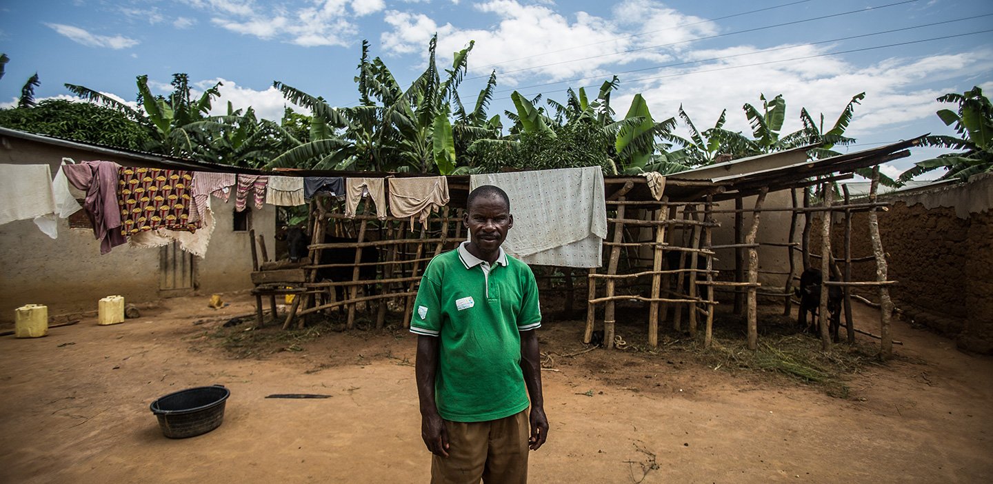 Frederic ist inzwischen der Bürgermeister des Dorfes Mbyo. Er spricht nun für alle, die dort leben.