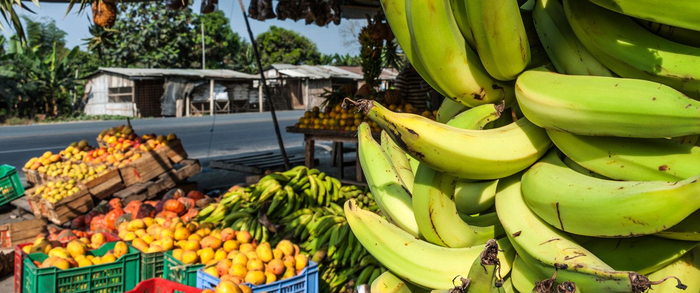 Markt in Ecuador