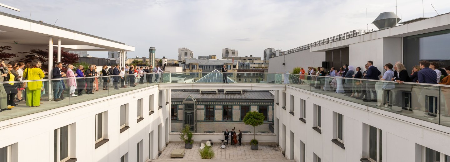 Innenhof der Robert Bosch Stiftung, Französische Straße, Berlin