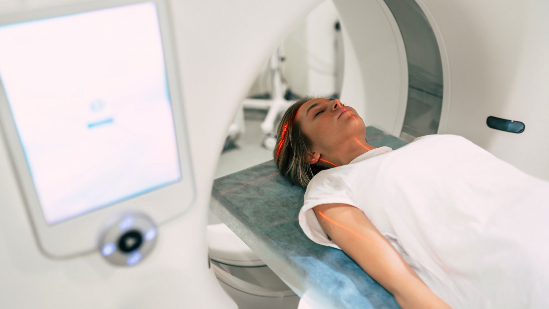 A patient is being examined.