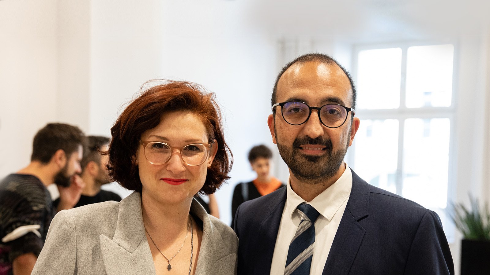 Ferda Ataman und Dr. Mehmet Ata