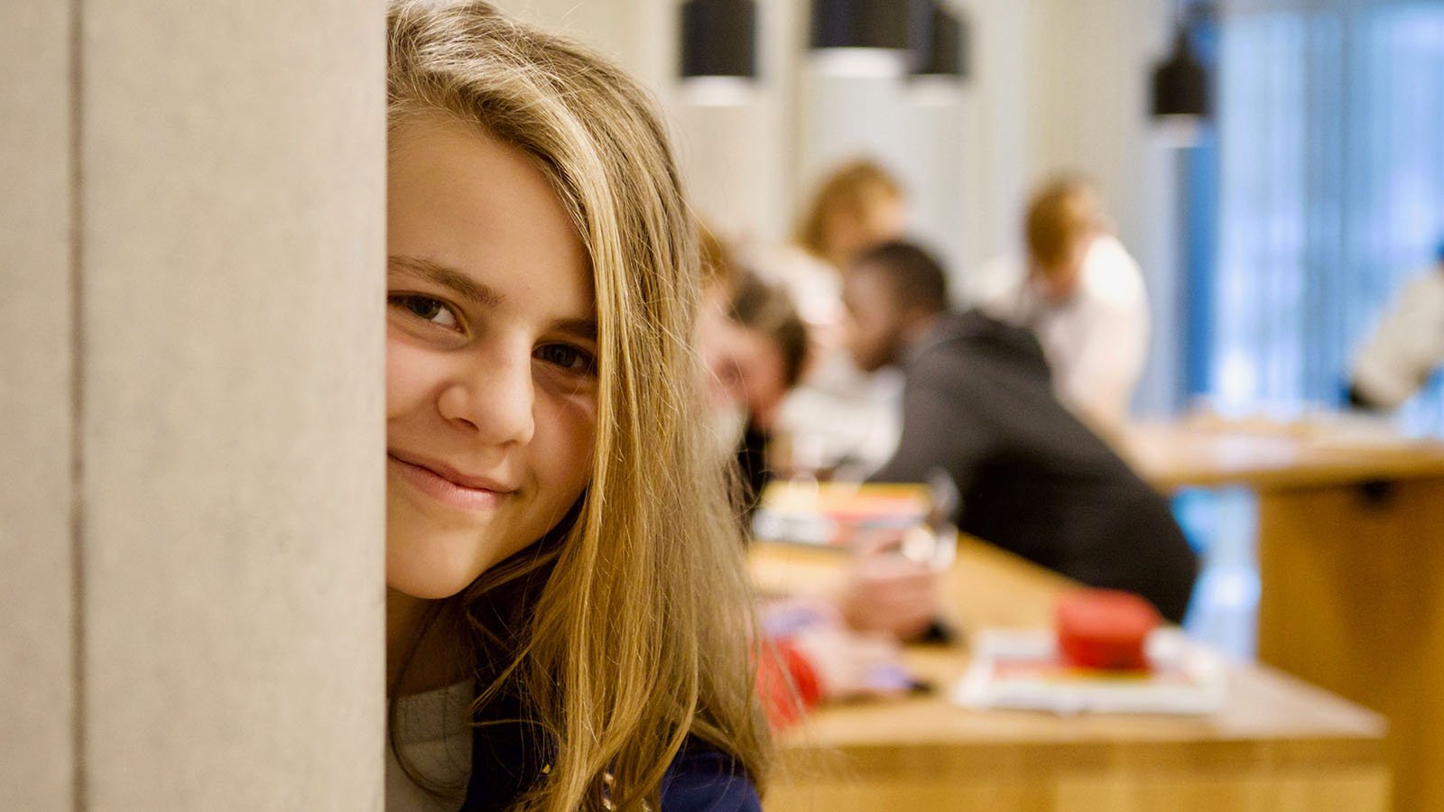 Blick in ein Klassenzimmer