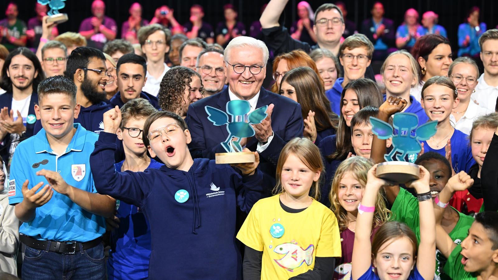 Federal President Steinmeier among school prize winners