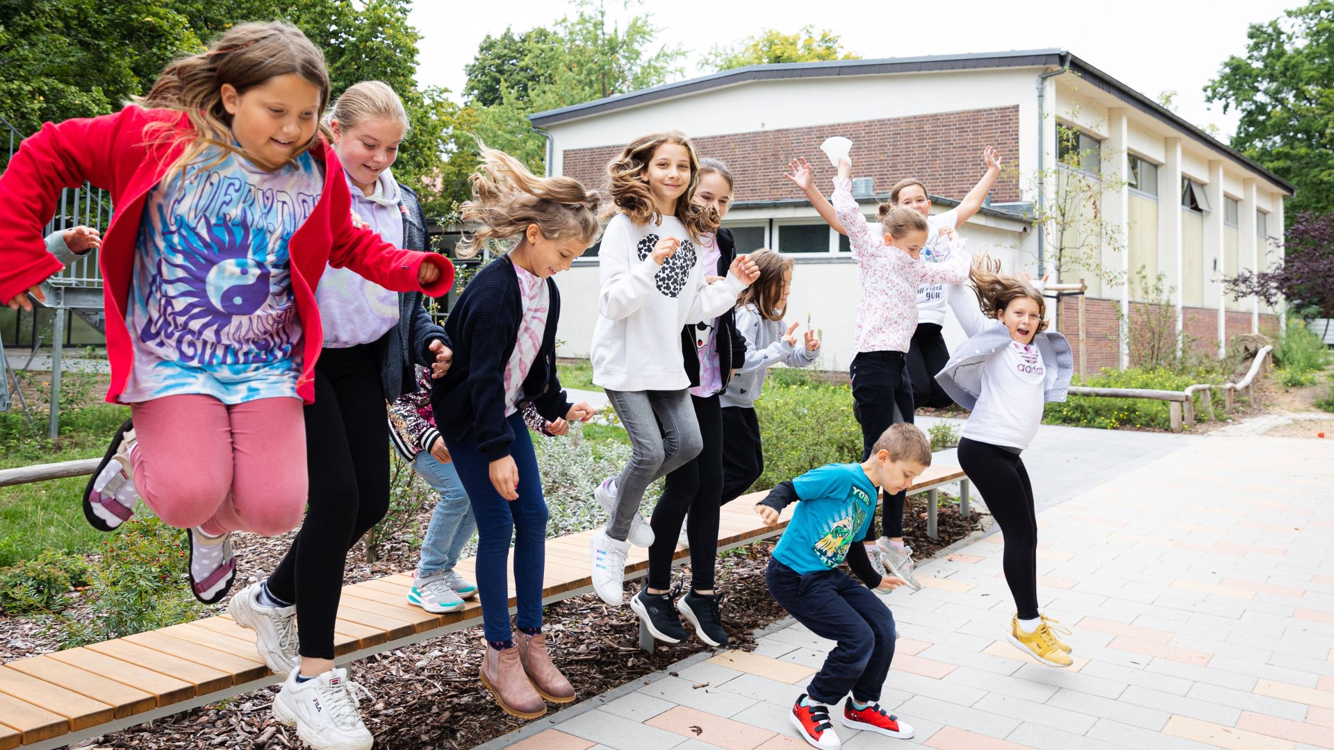 Kinder an der Havelmüller Grundschule in Berlin, Preisträgerschule 2022