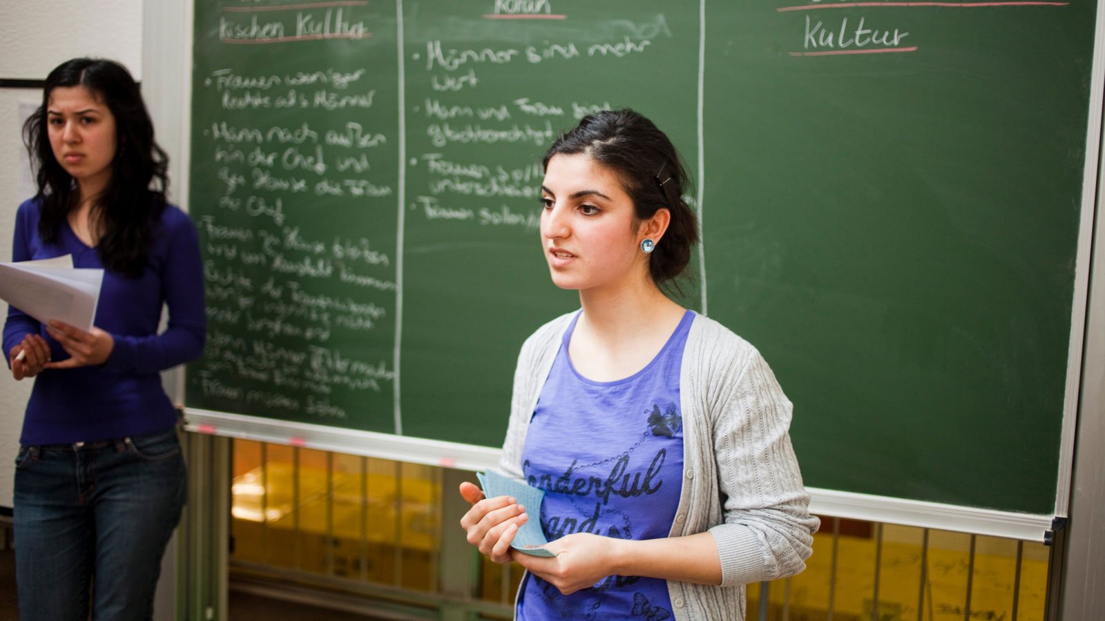 New integration models are intended to help refugees better achieve their German school-leaving certificate