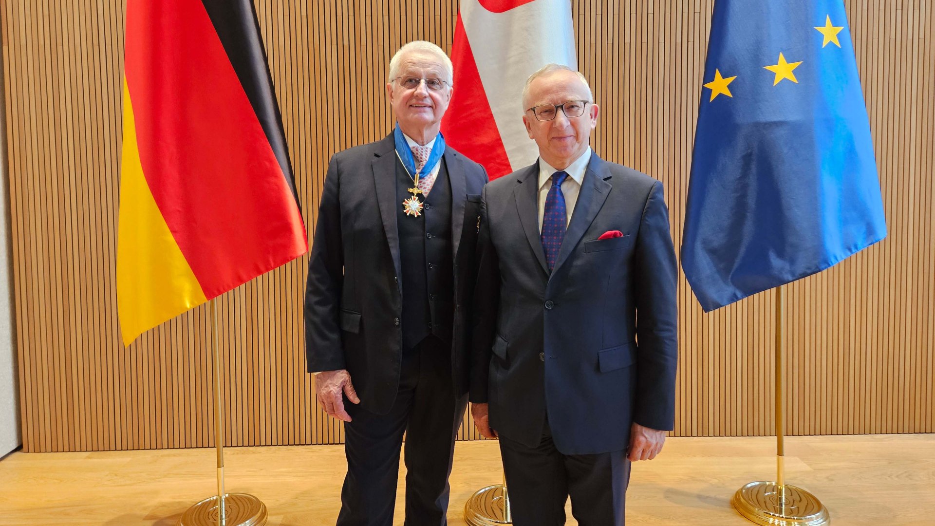 Prof. Dr. Joachim Rogall und Botschafter a.D. Janusz Reiter