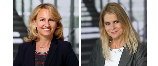 Porträts von Anja Sommerauer und Jeanette Kress