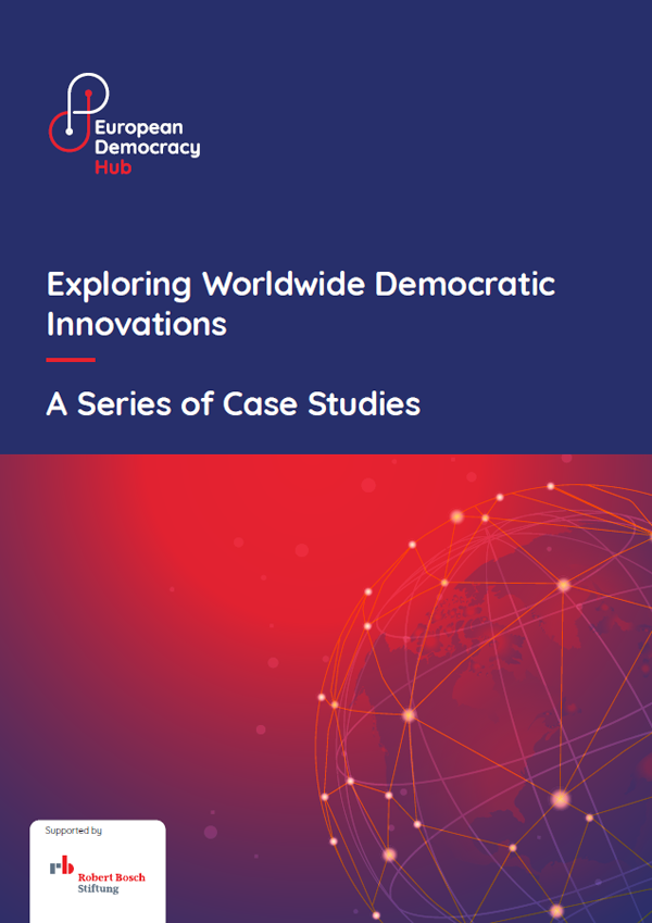 Exploring Worldwide Democratic Innovations | Robert Bosch Stiftung