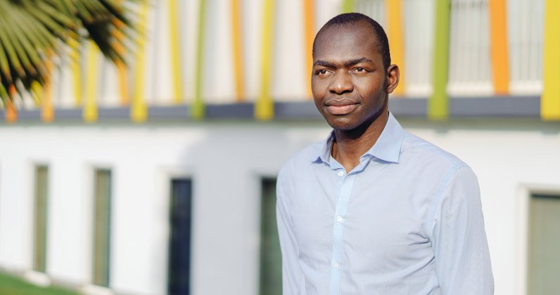 Hamidou Tembine beim Next Einstein Forum 2018, Kigali