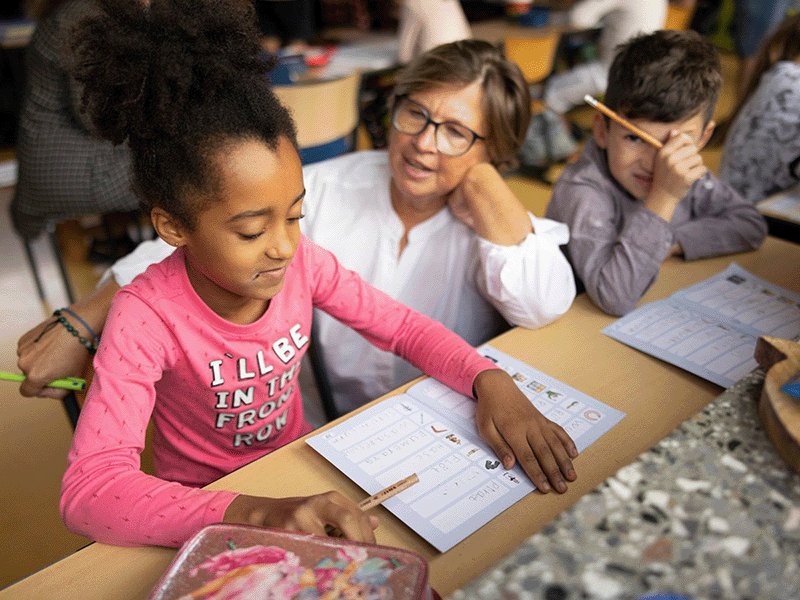 Class at Ketteler school